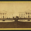 Front view of White House.