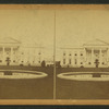 View of the White House.