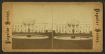 View of the White House.