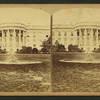 View of the White House.