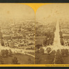 View of Washington from Dome of U.S. Capitol.