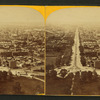 Bird's Eye view of Washington from the U.S. Capitol.