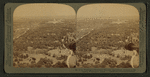 From Washington Monument (E.) over Agricultural Grounds to the Capitol, Washington, U.S.A.