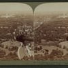 From Washington Monument (E.) over Agricultural Grounds to the Capitol, Washington, U.S.A.