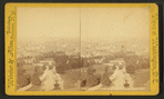 Birds Eye view from Capitol, Washington, D.C.