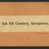 Oak Hill Cemetery, Georgetown.