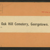 Oak Hill Cemetery, Georgetown. Corcoran Monument.