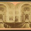 Interior of St' Aloysius Church.