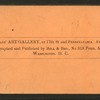 Corkrans' Art Gallery.