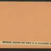 Model Room of the U.S. Patent Office.