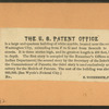 The U.S. Patent Office.