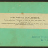 Post Office Department.