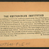 The Smithsonian Institution.