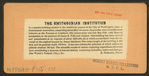 The Smithsonian Institution.