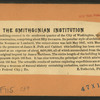 The Smithsonian Institution.