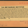 The Smithsonian Institution.