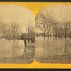 Smithsonian Grounds during the Great Flood, Feb. 12, 1881., Rising of the Waters.