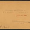 War and Navy Department, Washington, D.C., U.S.A..