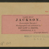 Jackson. (Lafayette Square.)