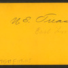 U.S. Treasury, East Front.