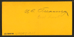 U.S. Treasury, East Front.