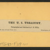 The U.S. Treasury, Washington, D.C.