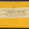Hydrostatic Press Room, Manufacturing United States Currency.