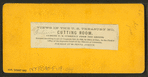 Cutting Room, Cutting U.S. Currency from the sheets.