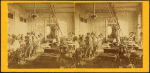 Cutting Room, Cutting U.S. Currency from the sheets.