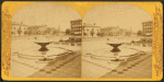 Treasury Fountain & New York Avenue.