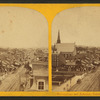 Church and street railway visible.