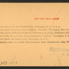 Fourteenth Street Circle, from Portland Flats, Washington, D.C..