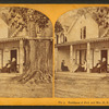 Residence of Prof. & Mrs. H. B. Stowe, with Family Group.