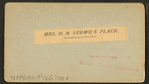 Mrs. H. B. Stowe's Place at Mandarin, on St. Johns River.