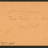 Fort Taylor in distance, Key West, Fla.
