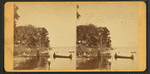 Tourists amusing themselves on the St. John's at Palatka, Florida.