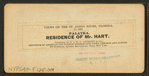 Residence of Mr. Hart, Palatka.