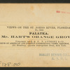 Mr. Hart's orange grove, Palatka.