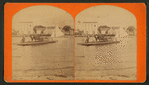 Ferry boats across river, Tampa, Florida.