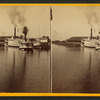 Landing of Steamers, Tampa City, Fla.
