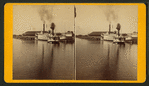 Landing of Steamers, Tampa City, Fla.