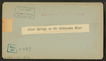 Silver Springs on the Oklawaha River.