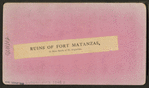 Ruins of Matanzas.