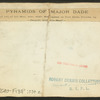 Pyramids of Major Dade and 107 of his Men, who were massacred at Fort Dade, Florida, by Osceola and his Band.