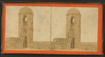 Watch Tower of the Old Spanish Fort at St. Augustine, Florida.
