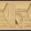 Stairway in the Old Spanish Fort at St. Augustine, Florida.