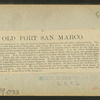 Old Fort San Marco.