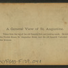 A General view of St. Augustine.