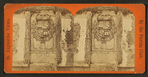 The Spanish Coat of Arms and inscription over the gate or Sallyport of the Fort.
