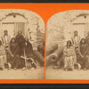 Group of the 3 most celebrated Indian Chiefs and 2 women prisoners.]